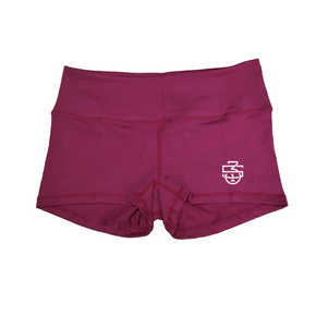 Monogram Womens Compression Shorts 2.5" Inseam